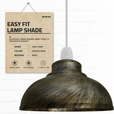 Koperen plafondlamp voor keukenverlichting ~2088