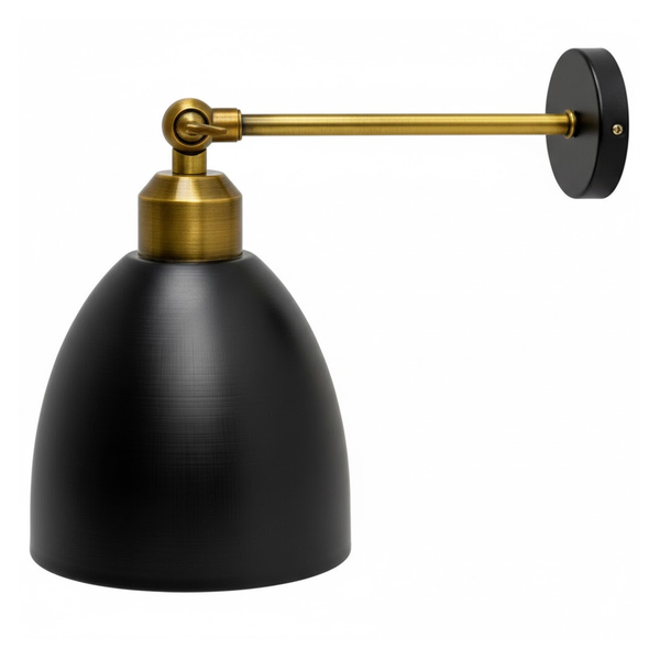 Decoratieve wandlamp Vintage wandlampen voor woonkamer ~2214 – Zwart