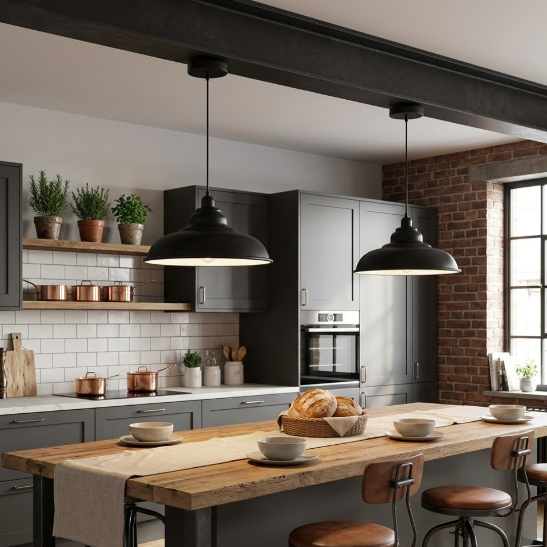 Modern kitchen pendant light