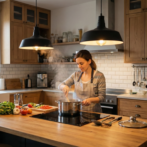 Over Head Shaded Hanging Lighting ~6525