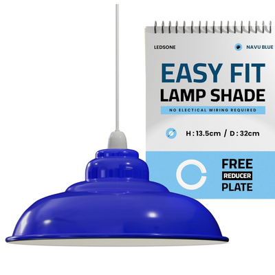 Gemakkelijk te monteren metalen lampenkappen voor wandlampen~1385