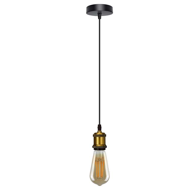 Retro Brass Pendant Light