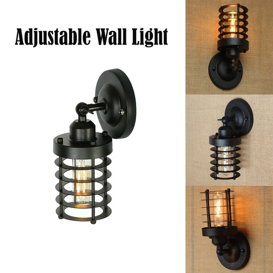 Wall Light Round Cage Wall Light cage wall light vintage wall light wall light light sconce wall lighting industrial wall light indoor vintage industrial retro wall sconce wall lights wall sconce lighting wall light fixtures wall sconces sconces wall lighting light wall