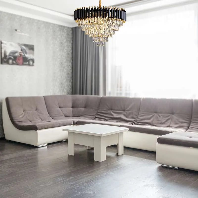 Black And Gold Chandelier