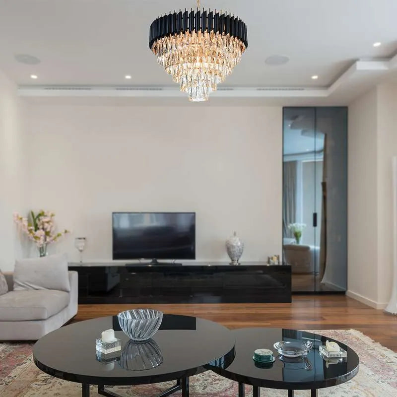 Black And Gold Chandelier