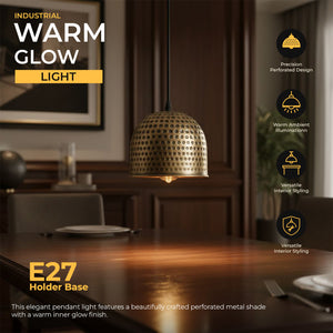 16cm Mini Hammered Pendant Lights for Counter Islands ~6575