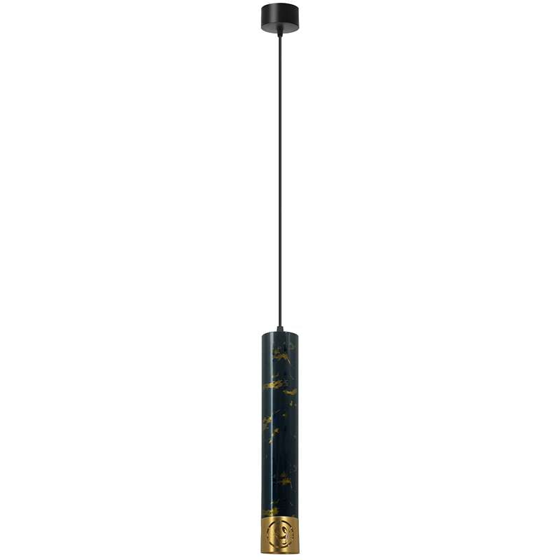 Pendant Long Tube Light Modern Cylinder Pipe Contemporary-obsidian