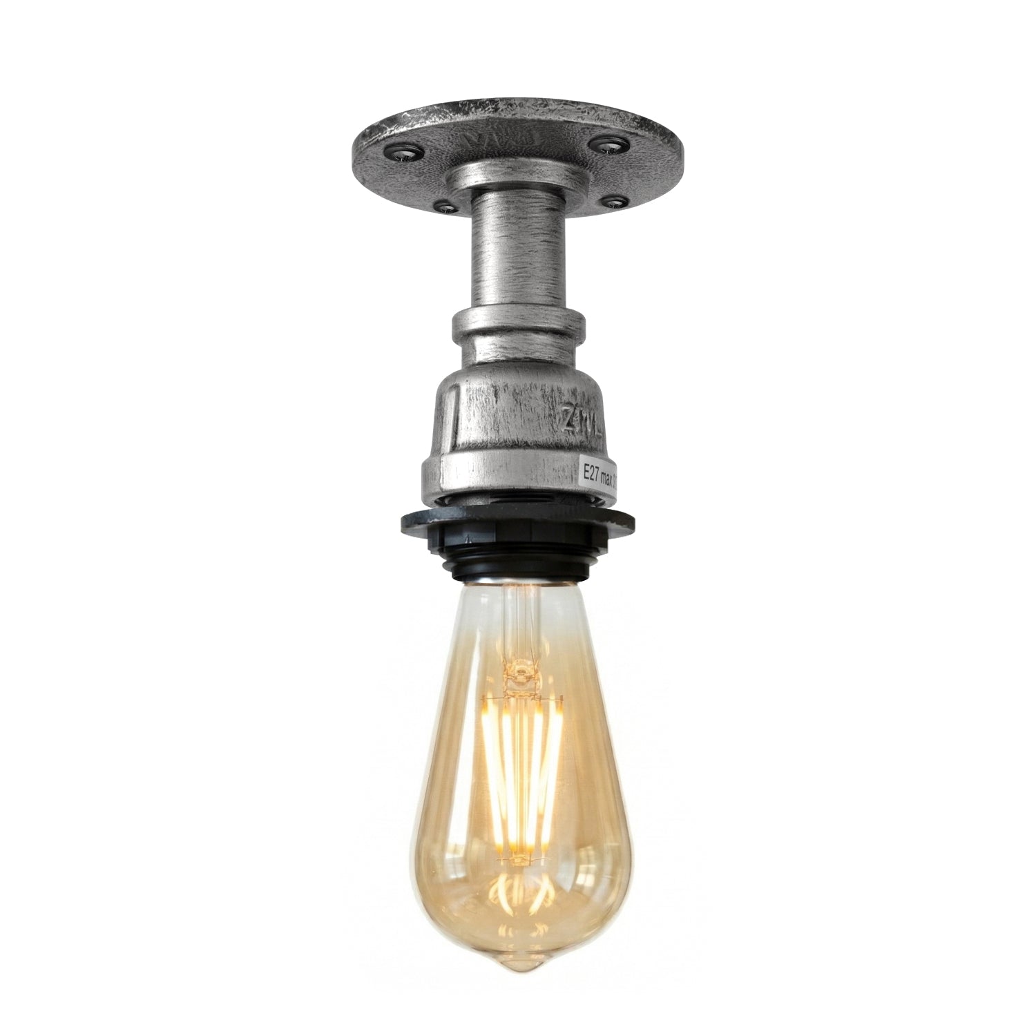 Vintage-style light fixture