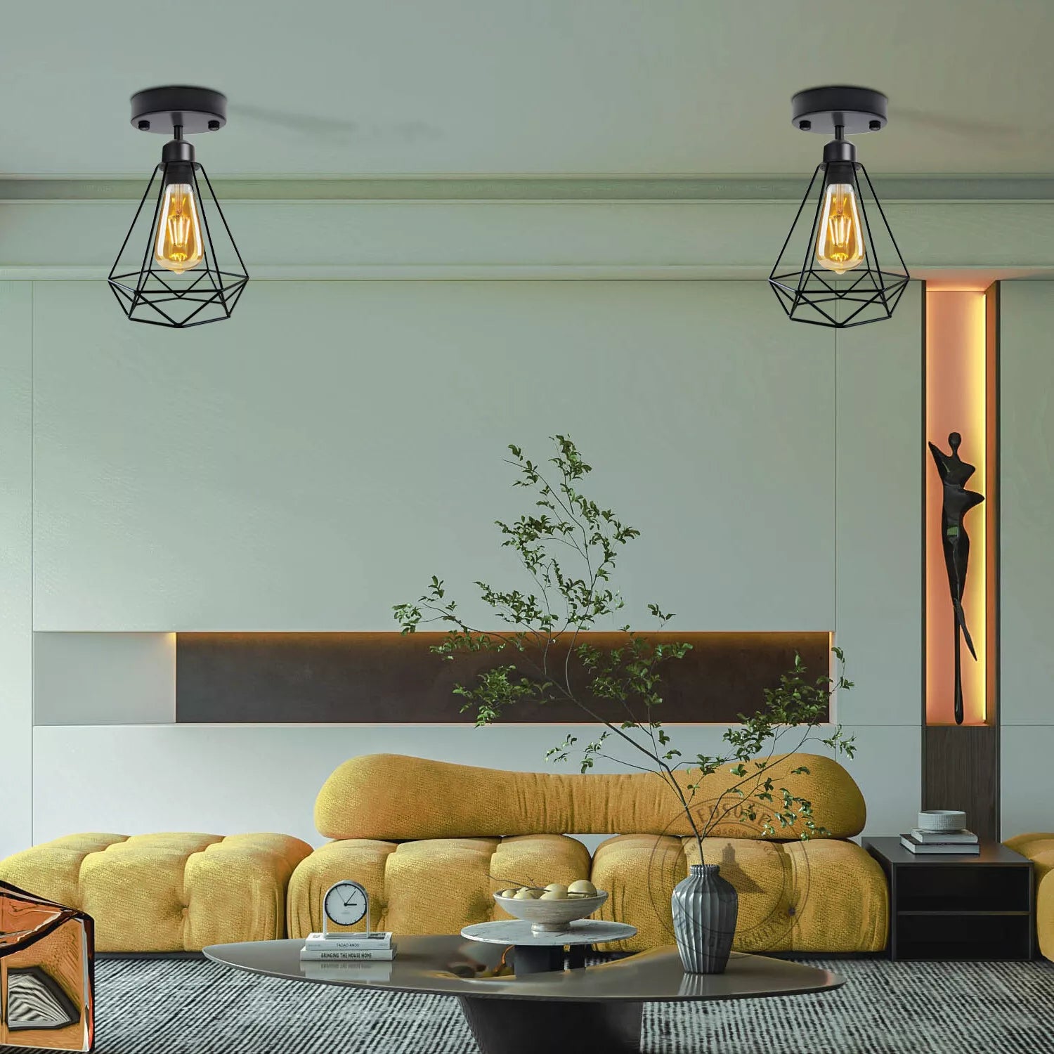 Best flush ceiling lights for kitchen