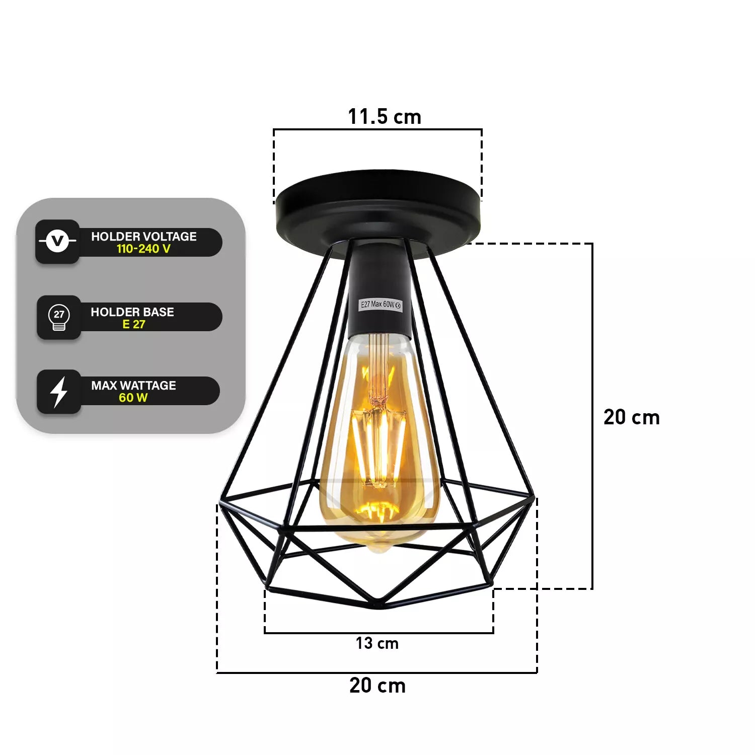 Best modern flush ceiling lights for kitchen