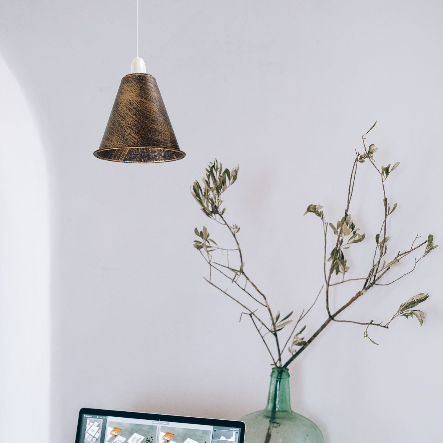 industrial light shades - Application image