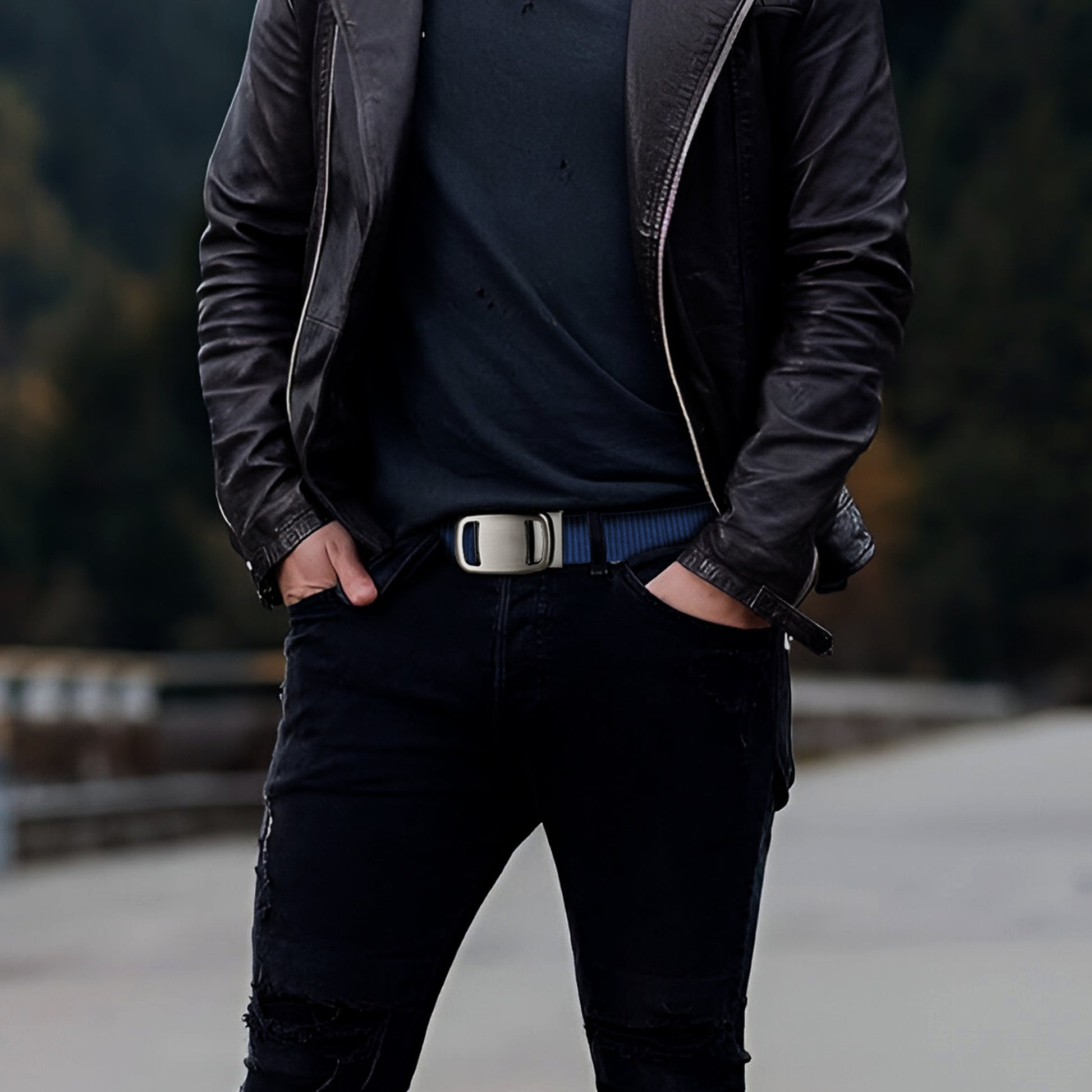 Metal Buckle Belts | Men's Casual Fashion