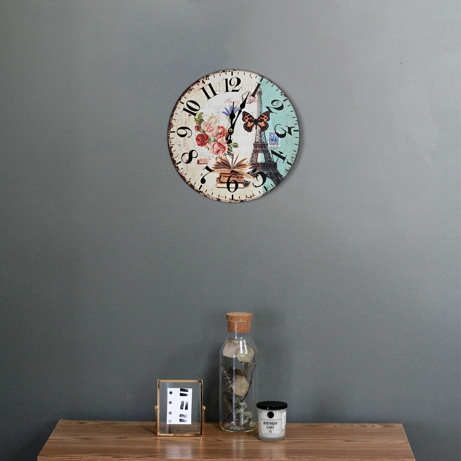 Wooden Wall Clock