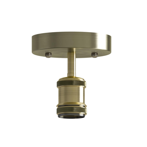 Ceiling Flush Mount Light E27 ~6148 – Green Brass