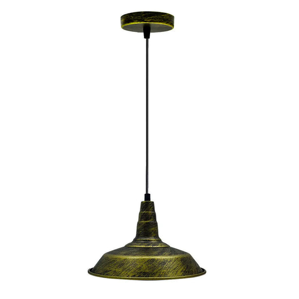 Vintage retro plafond hanglamp ~5959 – Schaal / Nee