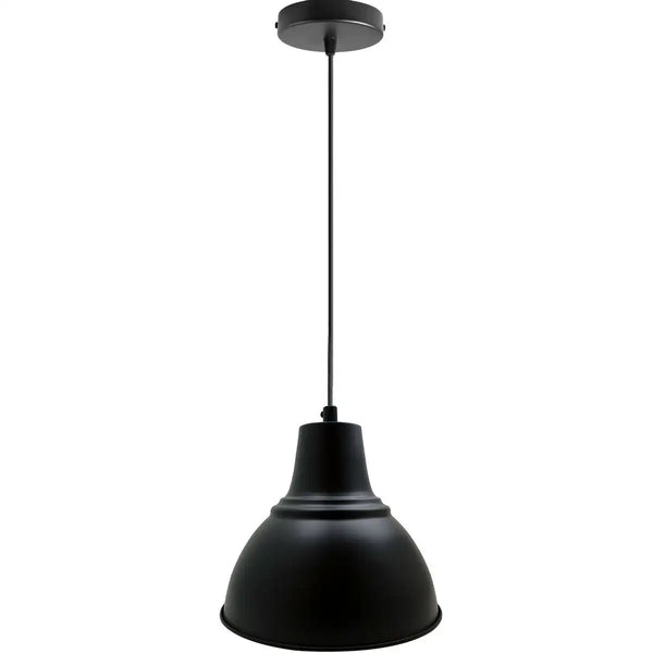 Industriële retro hanglampen | Hanglampen VK ~ 5711  – Zwart / Nee
