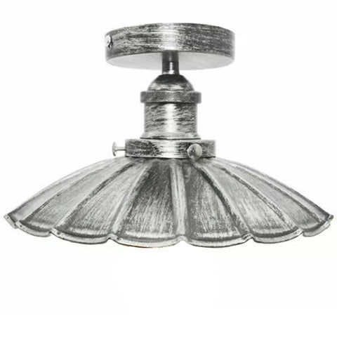 Zwarte plafondlamp met plafondbevestiging~2225