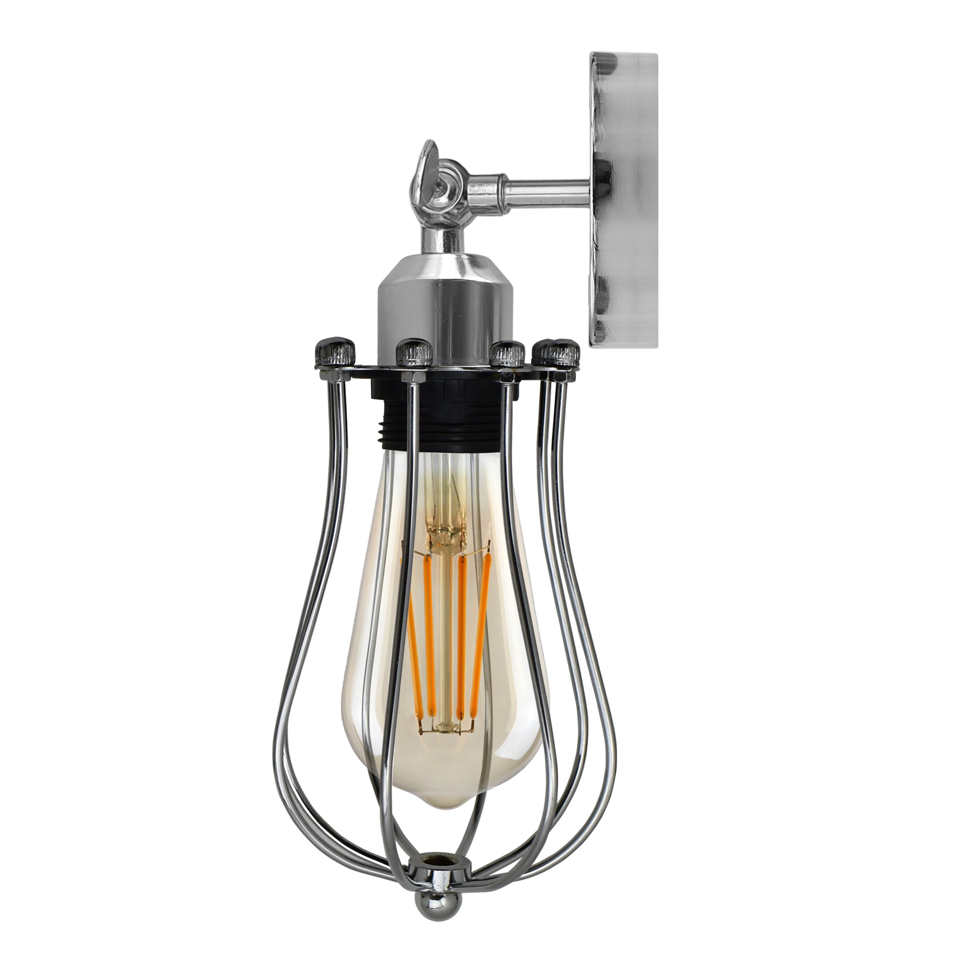 chrome wall lights