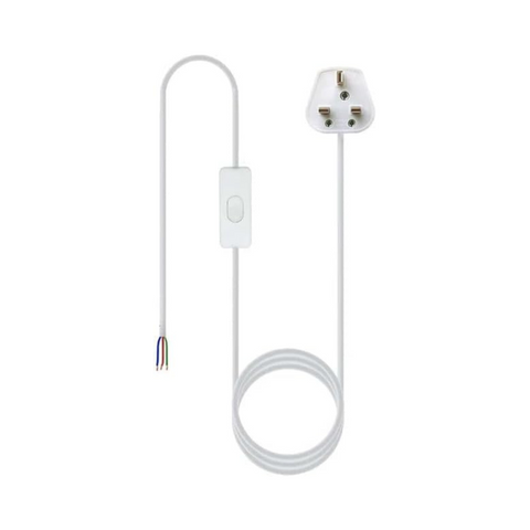 2m Plug-In Hanglamp met AAN/UIT Schakelaar E27 E14 Lampenset ~ 5799