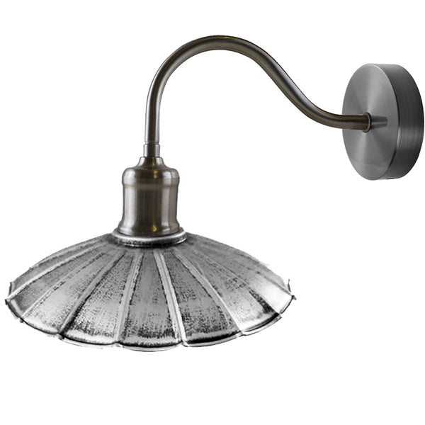 Wandlampen voor binnen, vintage lampen, woonkamer, slaapkamer ~1499 – Brushed silver