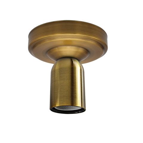 Vintage metalen plafondlamp E27 plafondlampfittingset ~ 5487