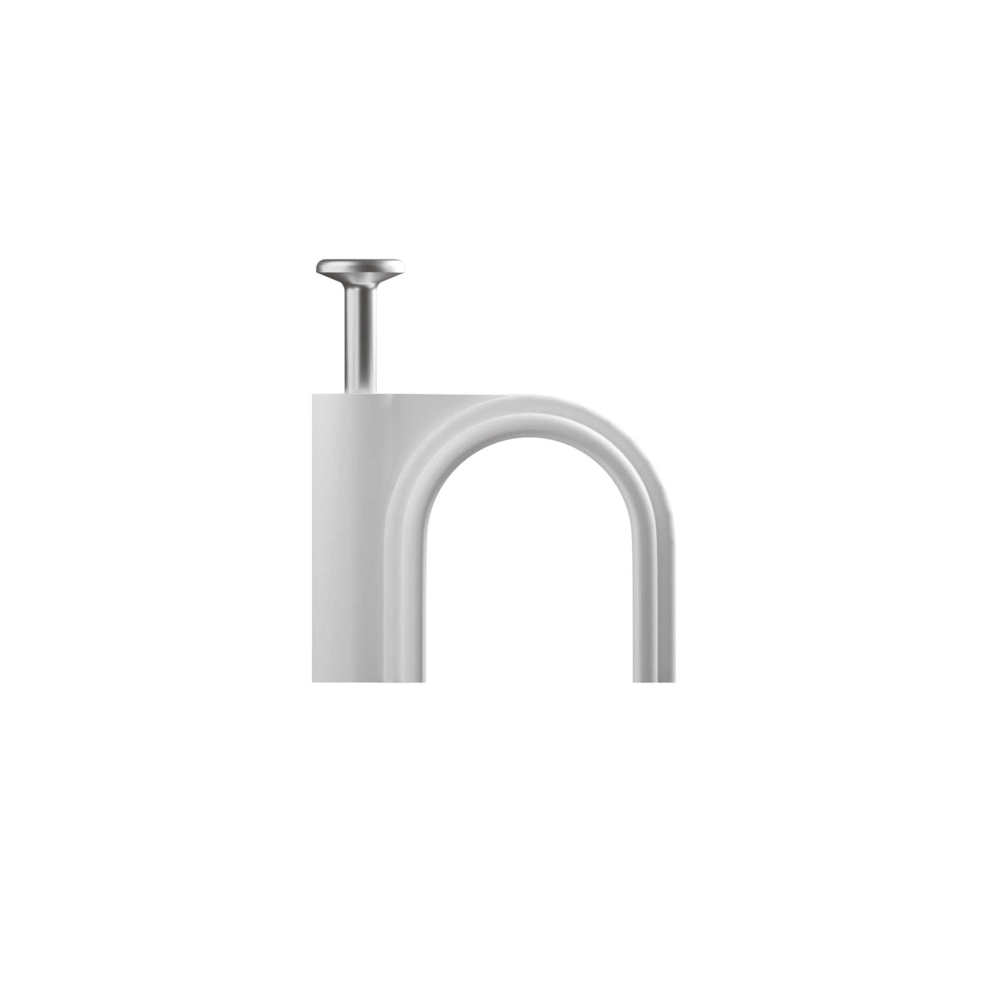 Strong Steel Nail Clips Round Cable Wire Clips