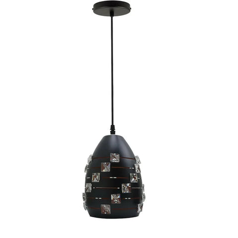 Metalen moderne zwarte hanglamp~5521