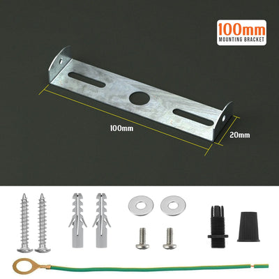 100mm plafondrozet bevestigingsplaat met accessoires~2391