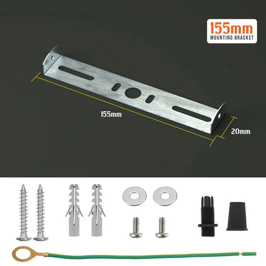 155mm Plafondrozetbeugel voor lichtbevestiging Plaat met accessoires~2399