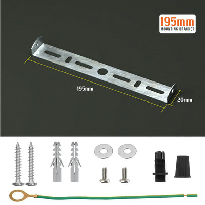 195mm beugel Lichtbevestigingsbandbeugelplaat Plafondlamp Afdekplaat~2403