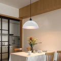 Koepelvormige plafondlamp met 40 cm brede lampenkap, hanglamparmatuur ~4975