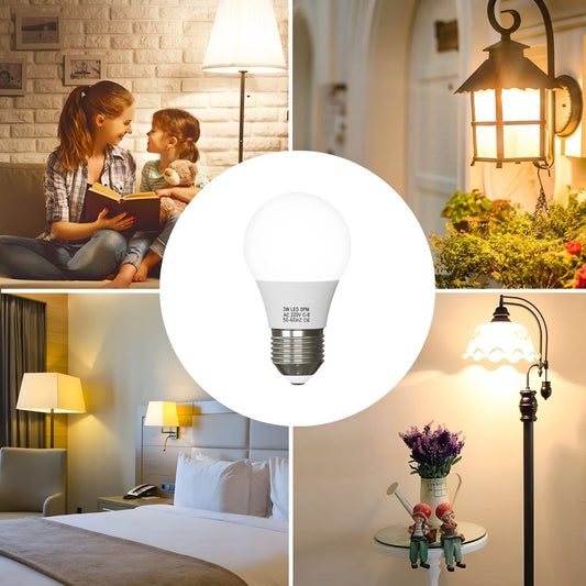 LED-lamp E27 3W energiebesparend niet-dimbaar warm wit licht~1367