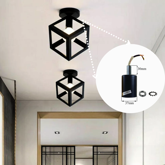 E27 Edison-schroeffitting 60W max. lamphouder ~4924