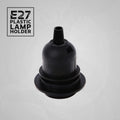 E27 zwarte hanglamphouder met snoergreep~2269 