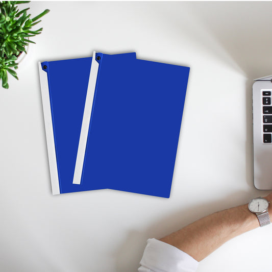 A4- en briefformaat draaibare rapportmap - 6 stuks ~5281