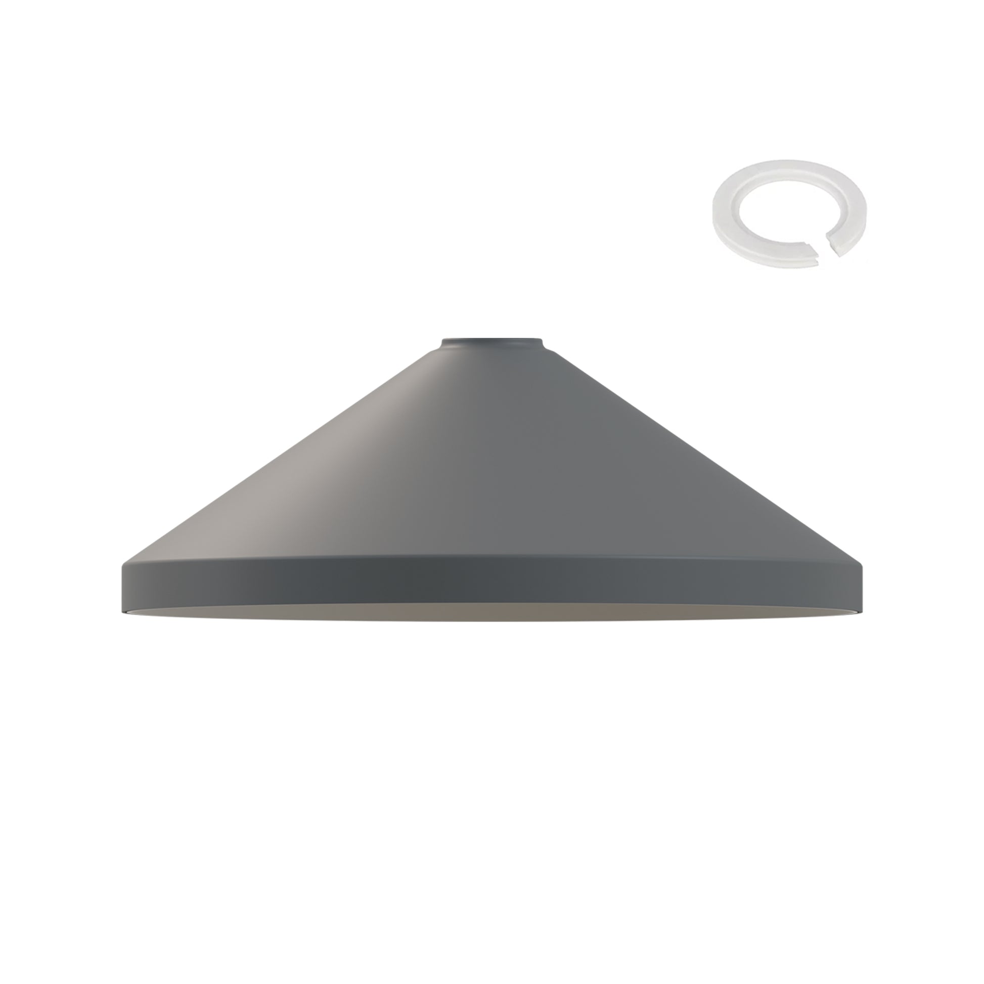 light grey llamp shade