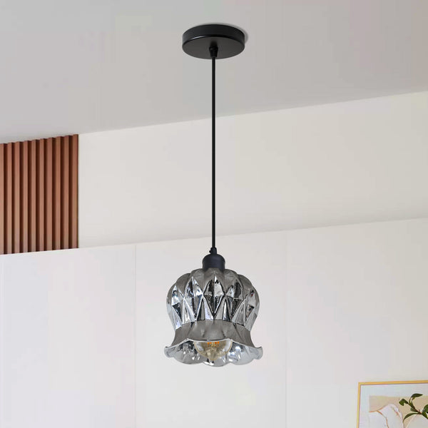 Industrial Glass Pendant  Lighting Fixtures ~6316 – Yes