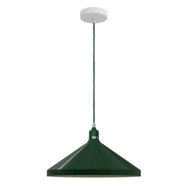 Minimalistische verlichting Cone hanglamp ~5412 – Groente / Nee