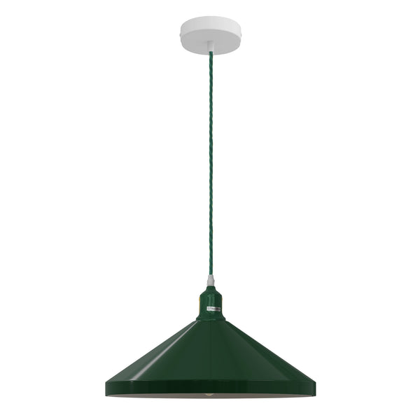 Minimalistische verlichting Cone hanglamp ~5412 – Groente / Ja