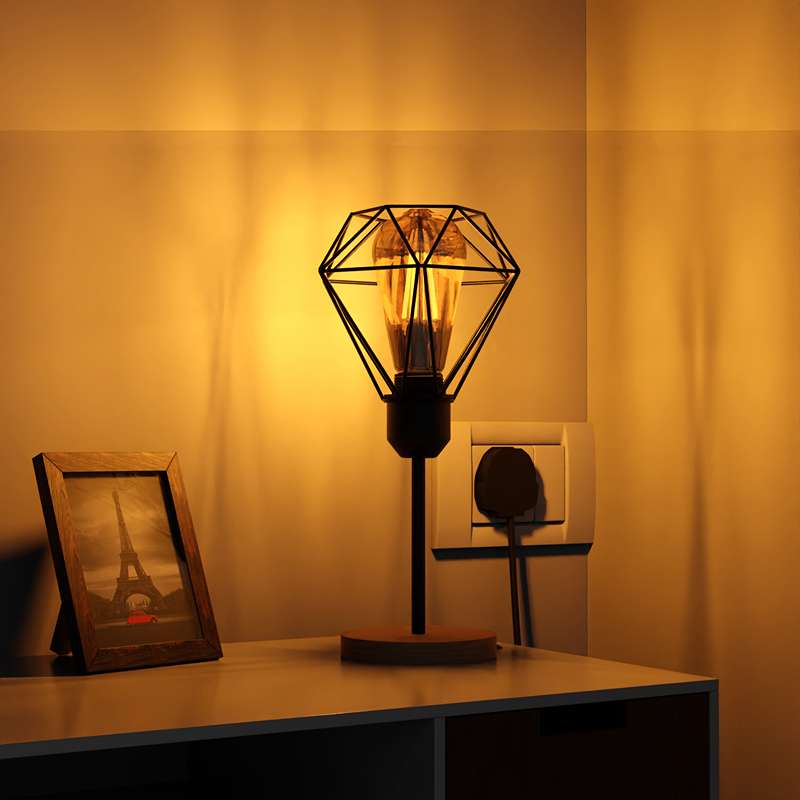 Wooden Bedside Table Lamps