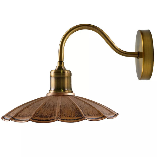 Wandlampen voor binnen, vintage lampen, woonkamer, slaapkamer ~1499 – Geborsteld koper