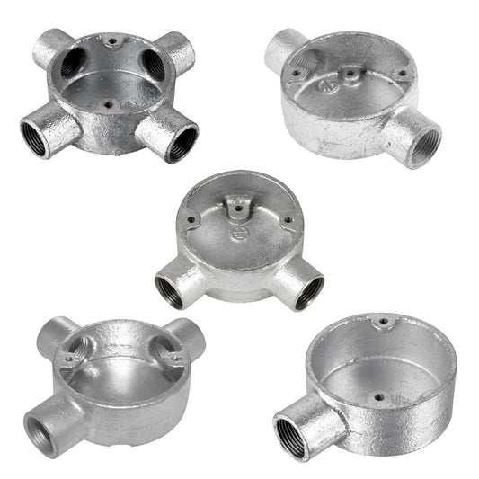 Elektrische aansluitdoos Gegalvaniseerde stalen buis Verlichtingsdoosfitting~5543