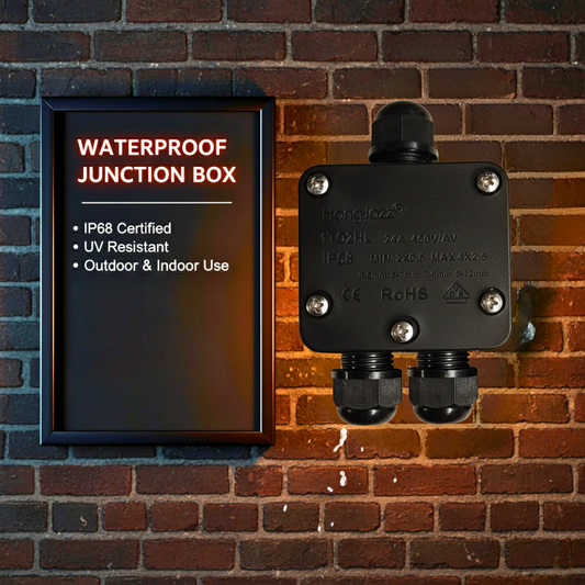 IP68 Waterproof Electrical Junction Box Cable Connector ~6452