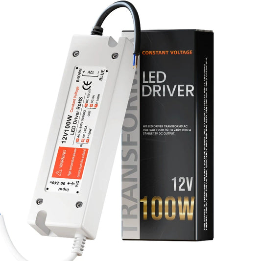 18W-100W DC 12V LED-driver voedingsadapter ~4474