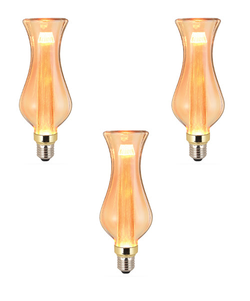 Vintage-style LED bulb E27 filament