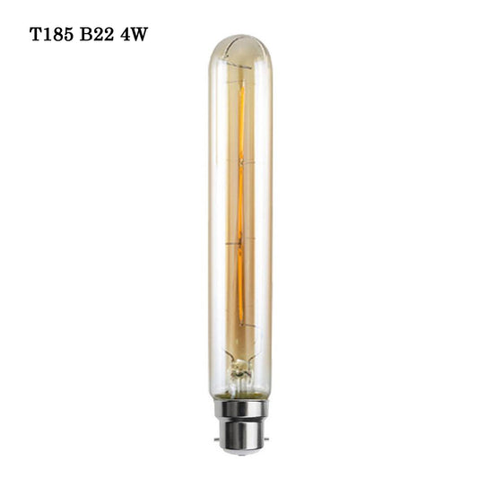 LED Vintage Lamp B22 T185 4W Buisvormige Filament Schroef Dimbare Lampen~5612