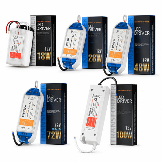 18W-100W DC 12V LED-driver voedingsadapter ~4474