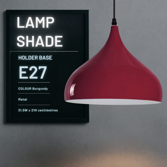 Industriële lampenkap van metaal, hangende lampenkap ~ 4980