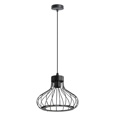 Metalen hanglampen met enkele lamp en beschermkooi ~ 5123