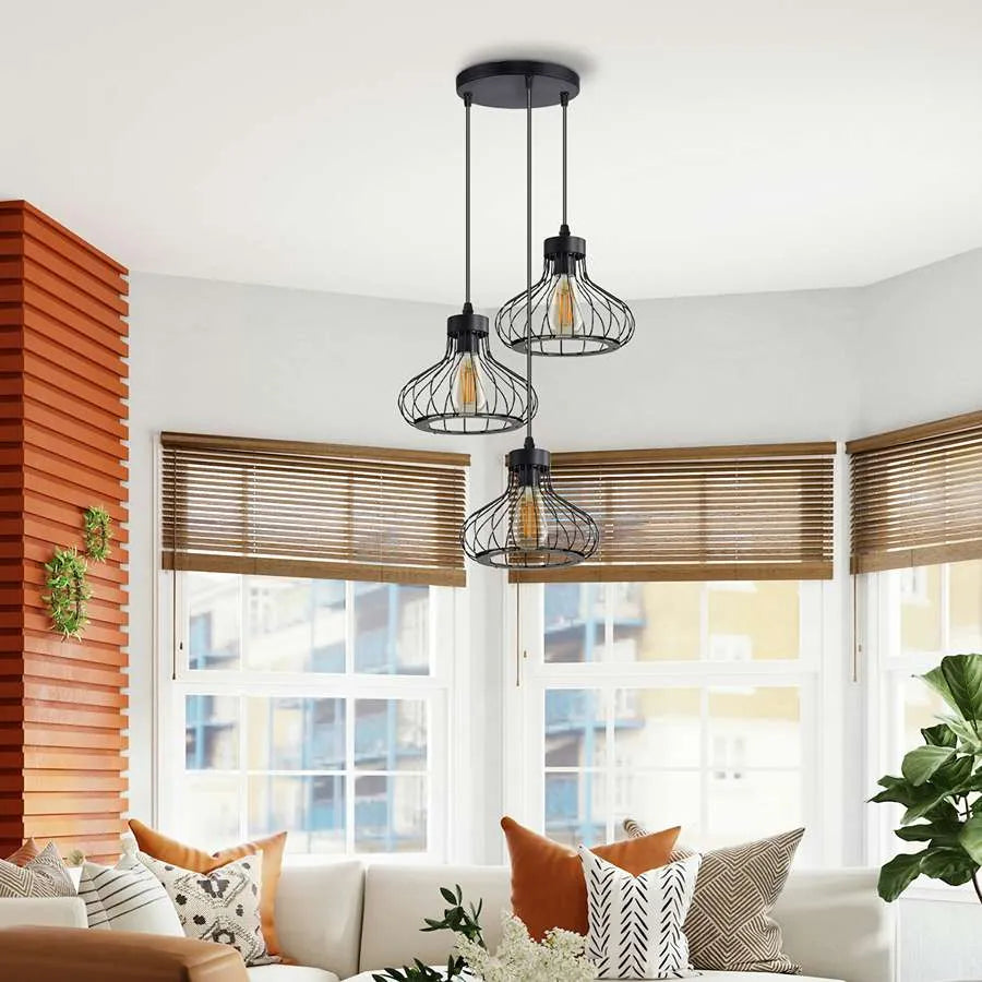 Rustic industrial pendant